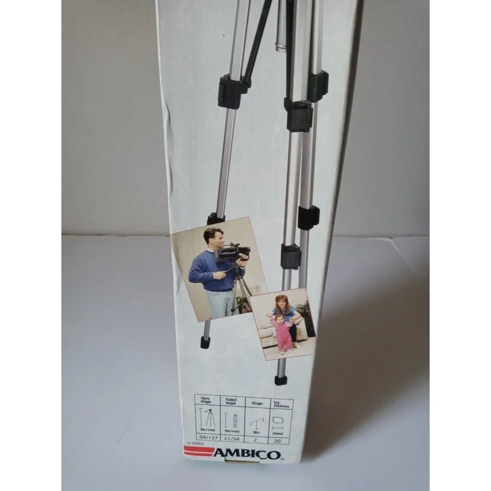 Ambico 54” Deluxe Ultra Light Weight Video/Photo Tripod